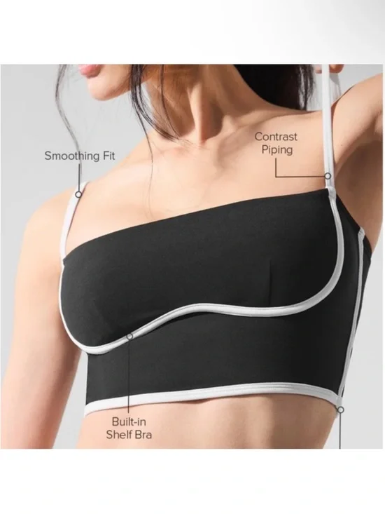 ALO Airbrush Streamlined Bra Tank NEW - Picture 5 of 5